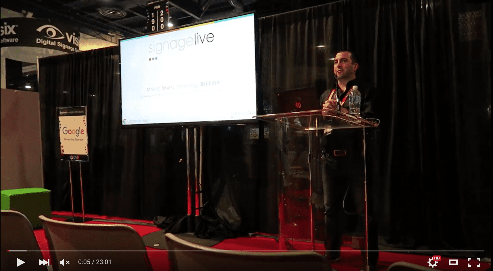 Signagelive for Google Chrome Raffi Vartian Presents DSE2016