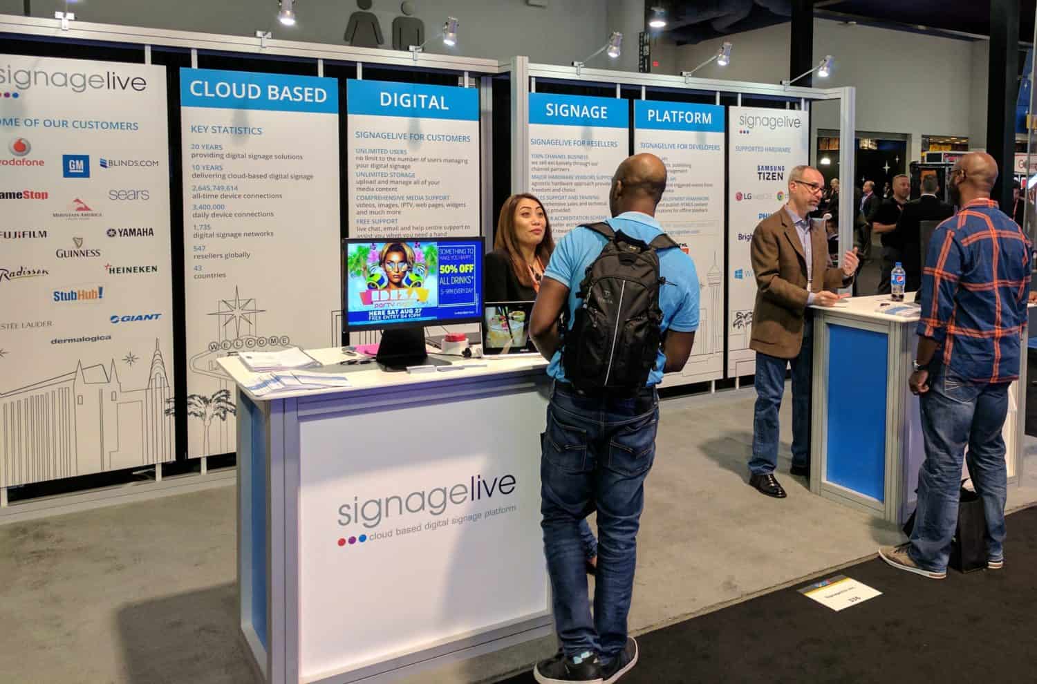 DSE2017 over, thanks for making it a great success for Signagelive