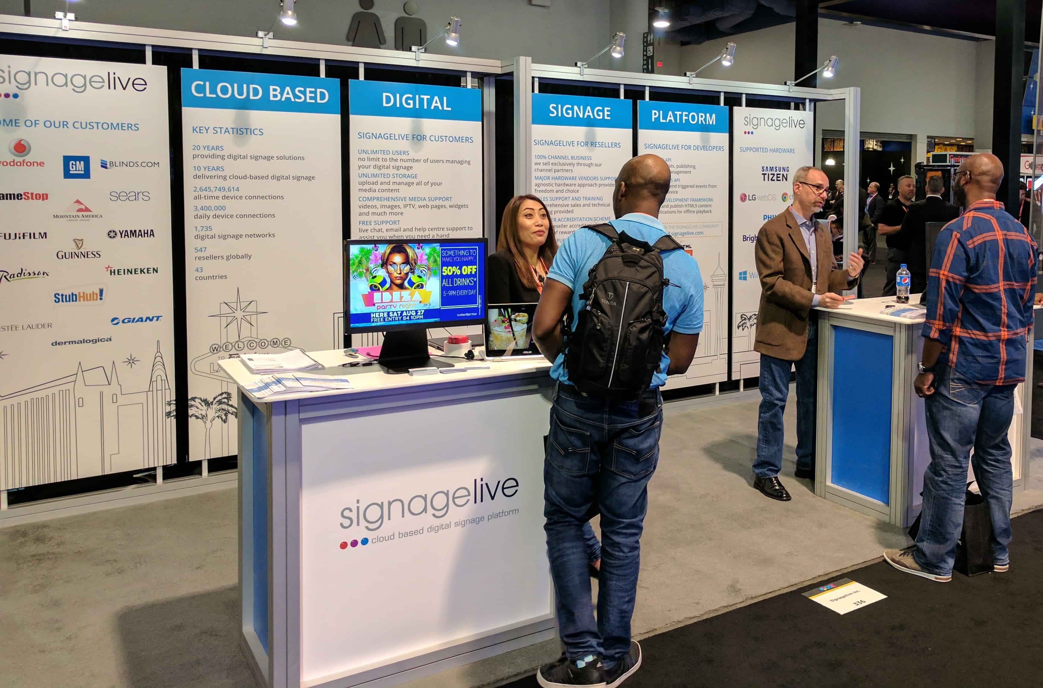 DSE2017 over, thanks for making it a great success for Signagelive