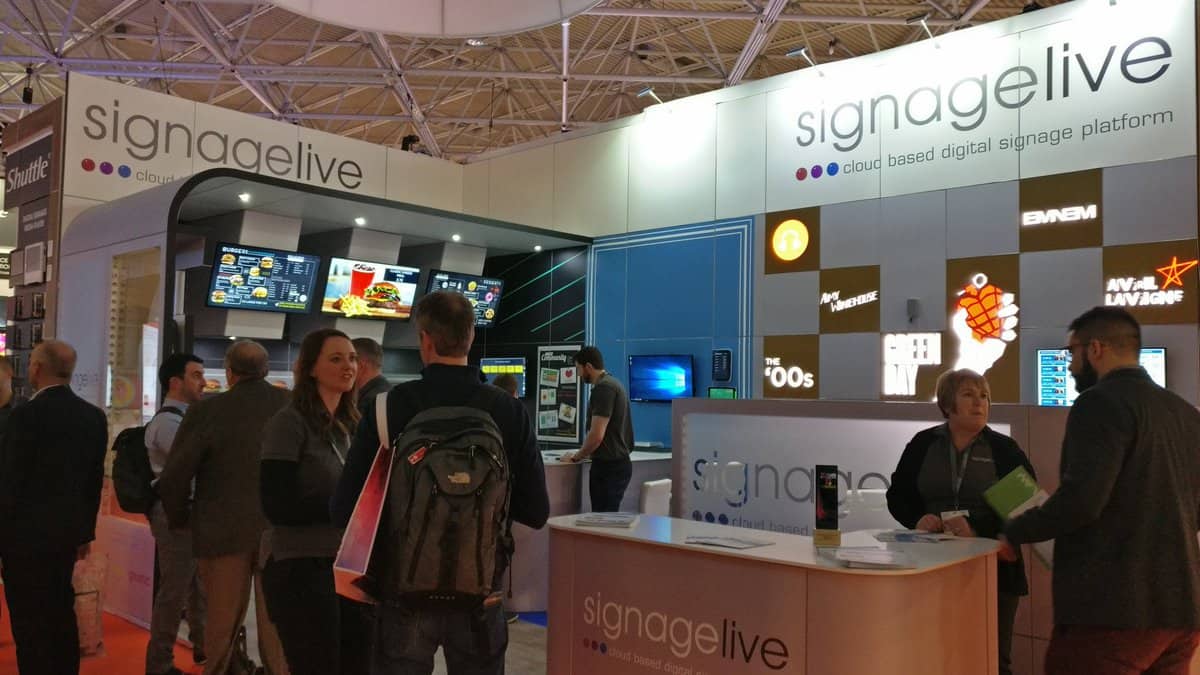 Signagelive are exhibiting and showcasing our latest innovations at DSE