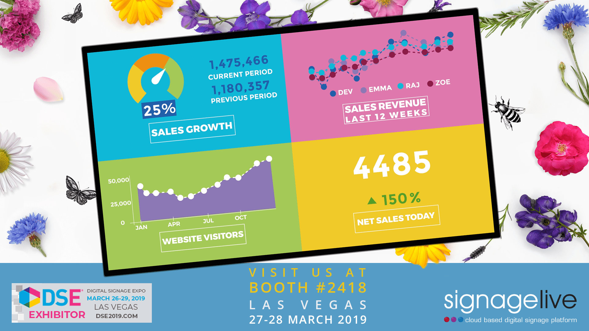 Signagelive exhibiting at Digital Signage Expo 2020