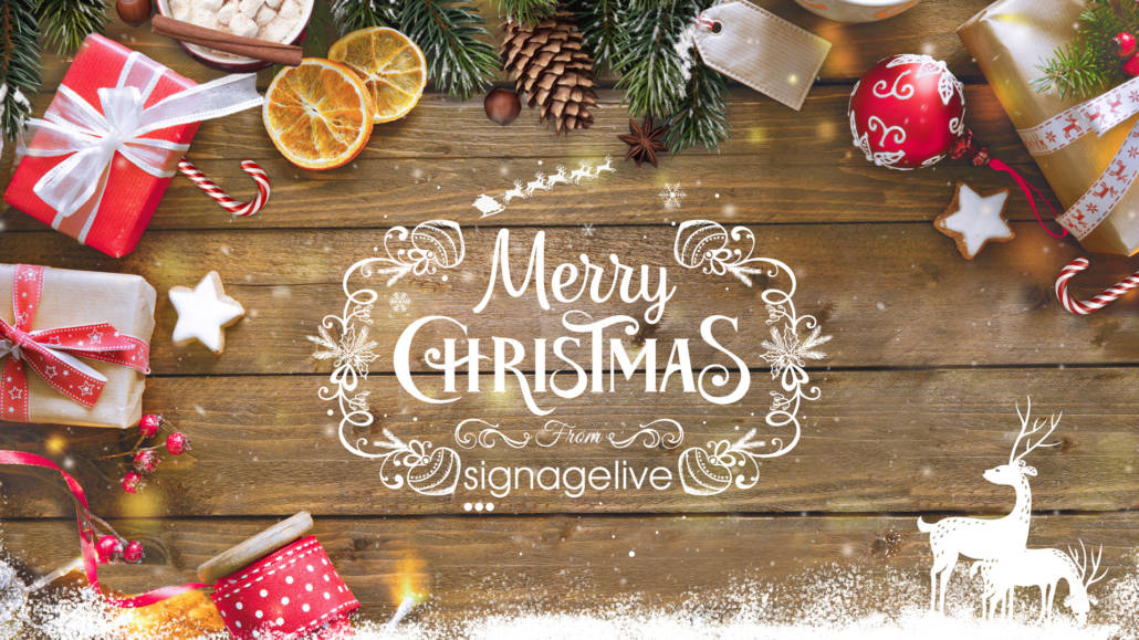 Christmas message from Signagelive 