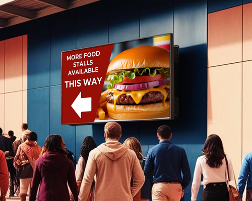 Streamline overhead costs by displaying wayfinding digital signage