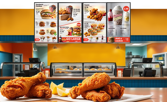 Scale your QSR with Digital Signage for restaurants