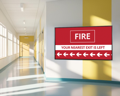 Facilitate campus management digital signage