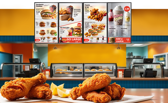 Scale your QSR with Digital Signage for restaurants