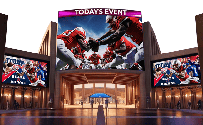 Create incredible visitor experiences with digital signage for stadiums